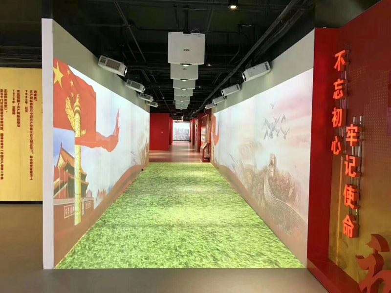 边防学院展馆沉浸式空间/全息柜等多媒体动画制作