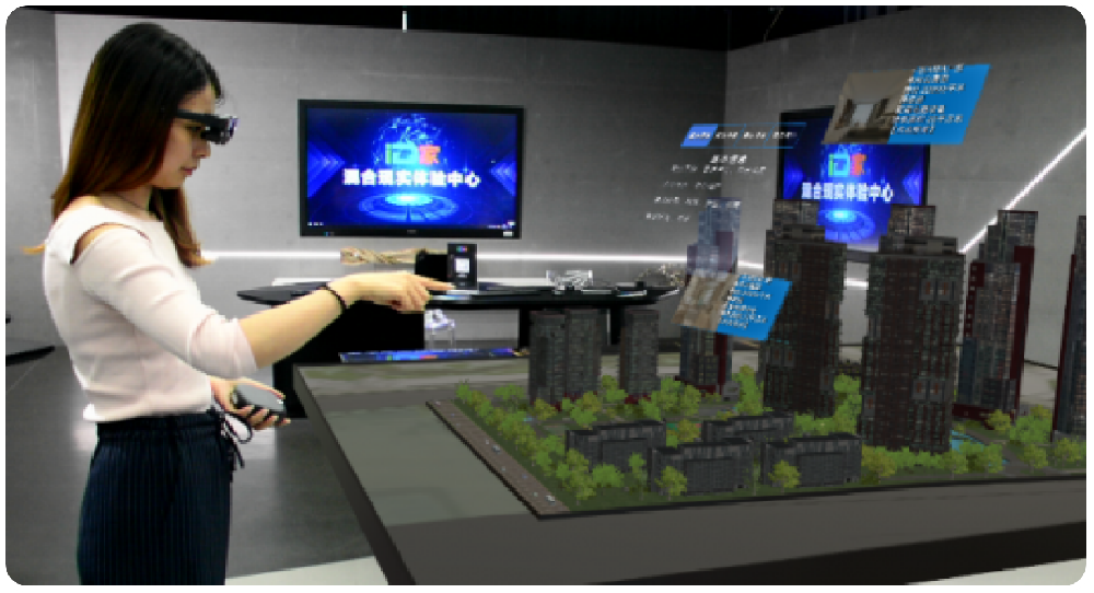 眼镜3D交互沙盘