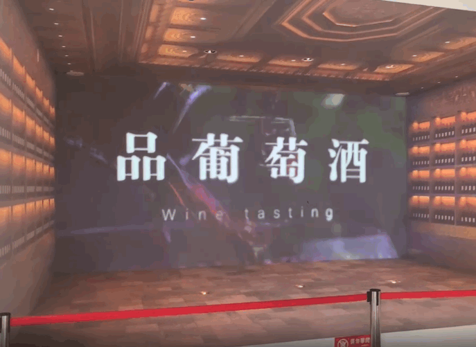 丹凤县葡萄酒厂CAVE空间五折幕三维动画制作