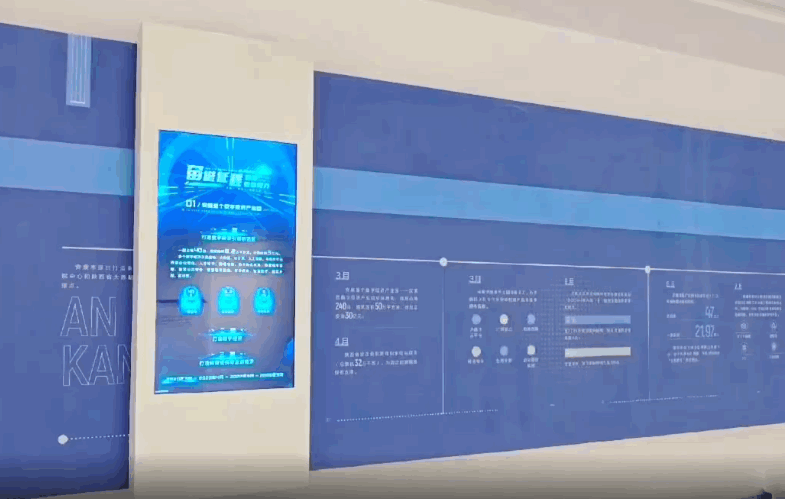 咸阳聚梦悠咕产业园滑轨屏/360全息柜三维动画制作