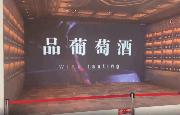 商洛丹凤酒庄时光隧道投影项目