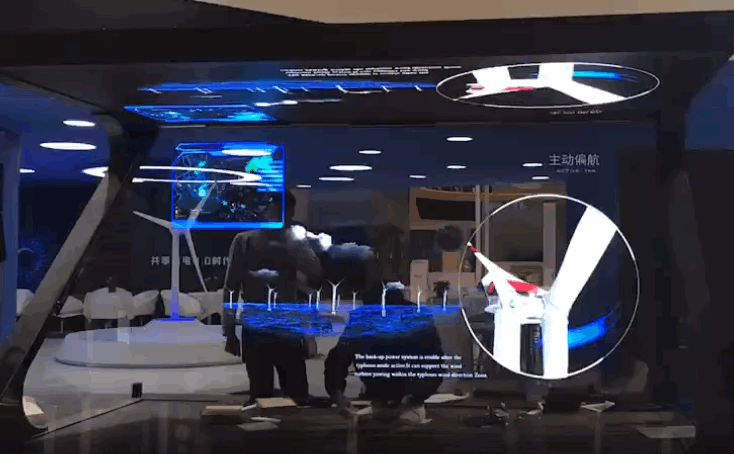 西北地区某航天动力科研机构展厅沙盘多媒体开发及集成